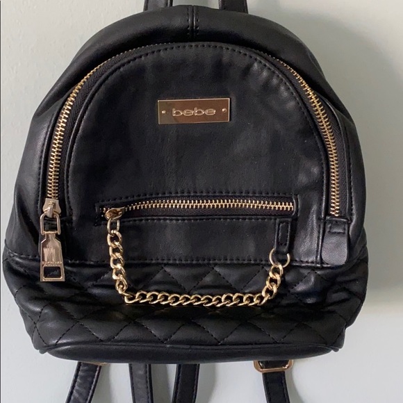 Bebe mini leather backpack - Picture 2 of 3